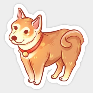 Shiba Inu Pupper Sticker